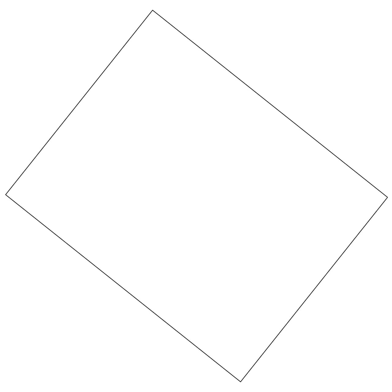 White Pacon Coated Poster Board, 22" x 28", Pack of 25